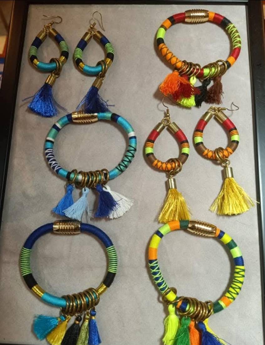 Chromatic Color Wave Jewelry Set