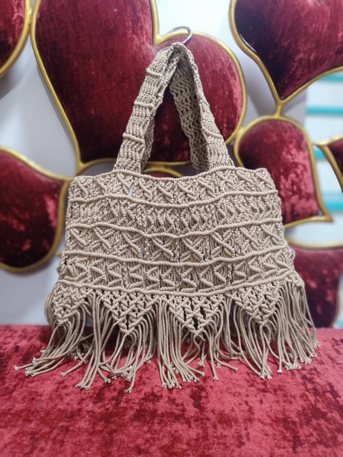 Curated Bohemian Macramé Lifestyle Bag Series
