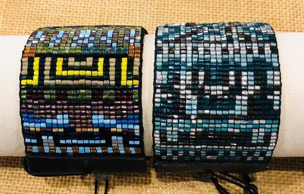 Iconic Thai Tuk-Tuk Cultural Beaded Art